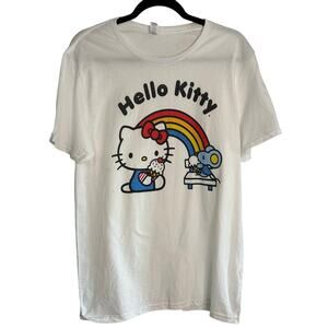 HELLO KITTY New Graphic SS Cotton T-shirt Size M